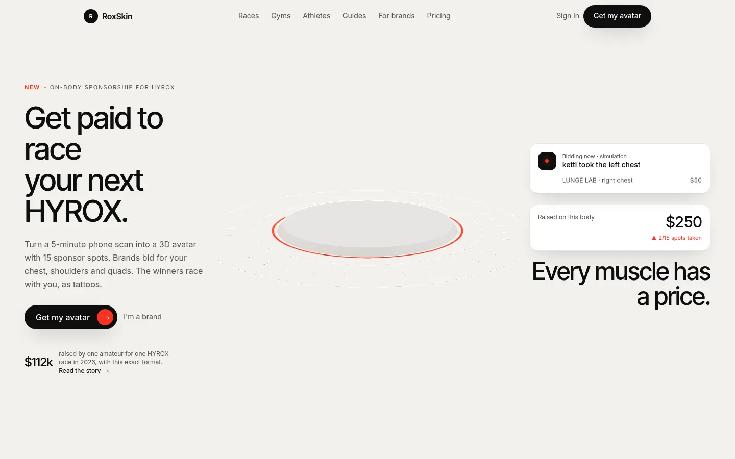 RoxSkin website