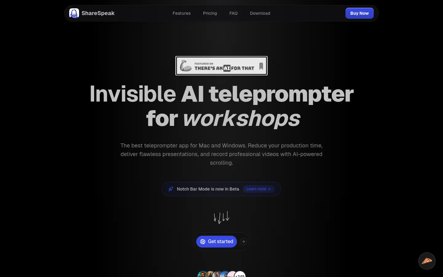 ShareSpeak website