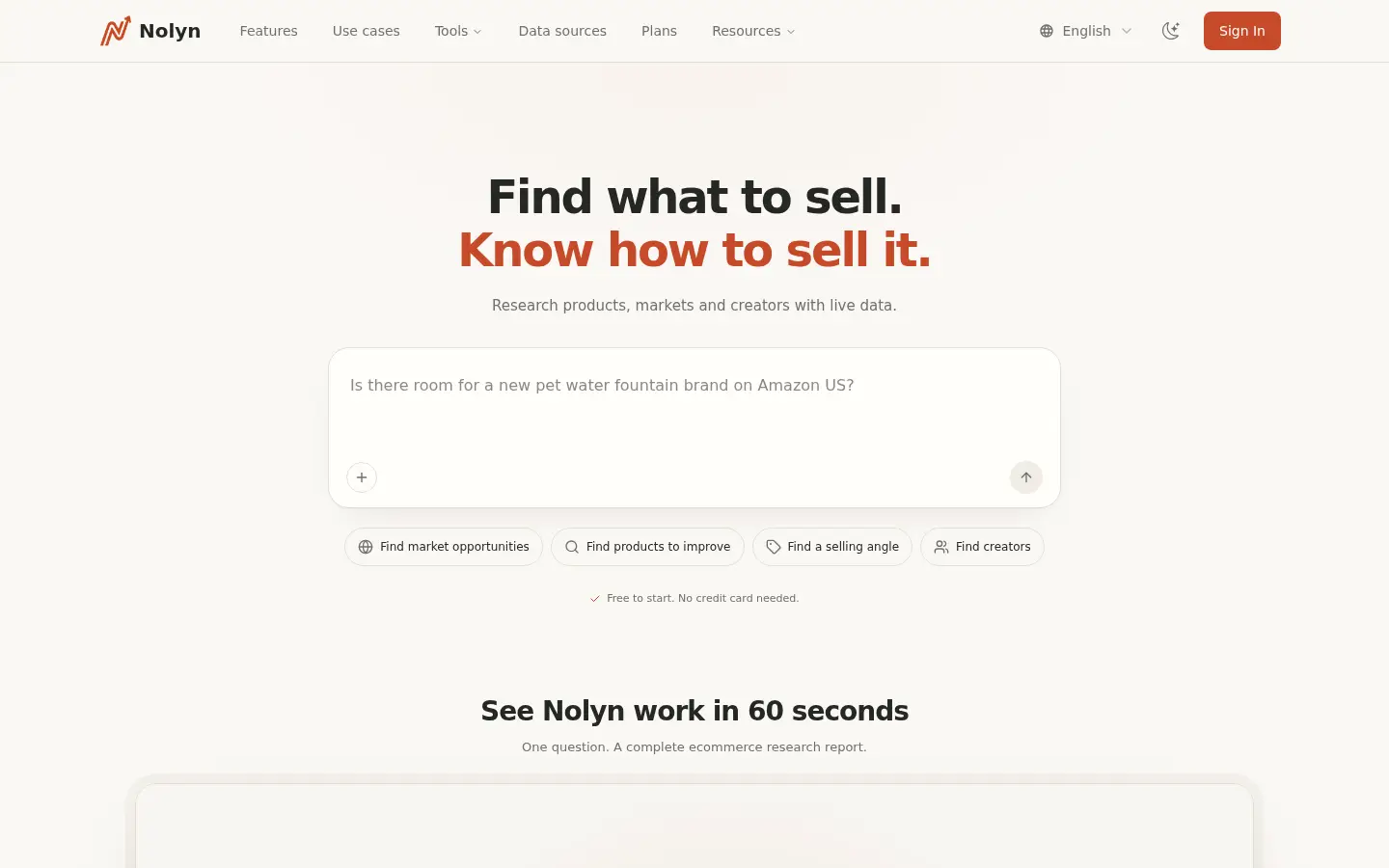 Nolyn website