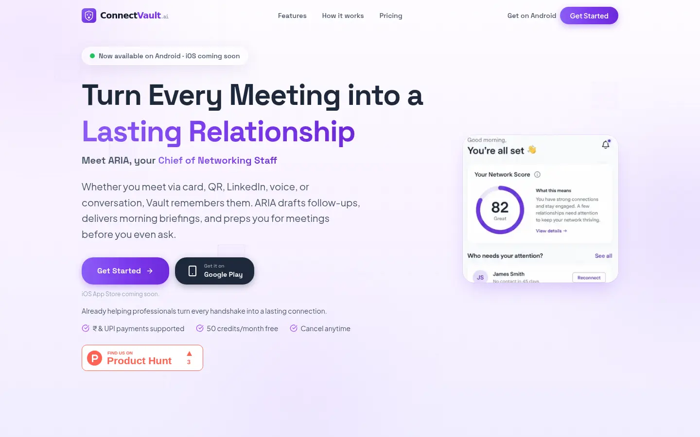 ConnectVault website