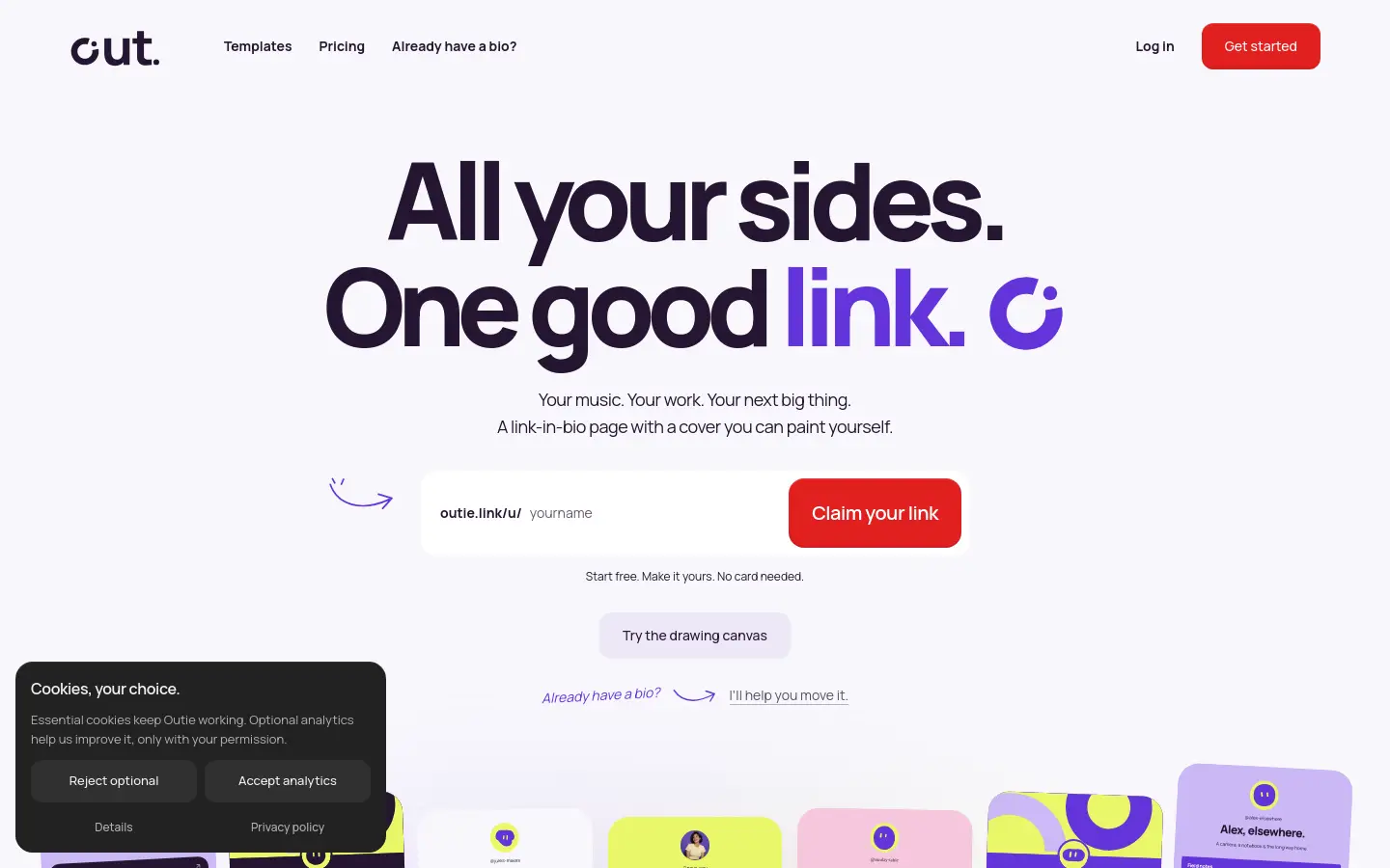 Outie website