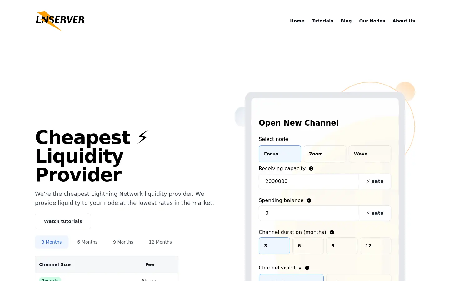 LNServer website