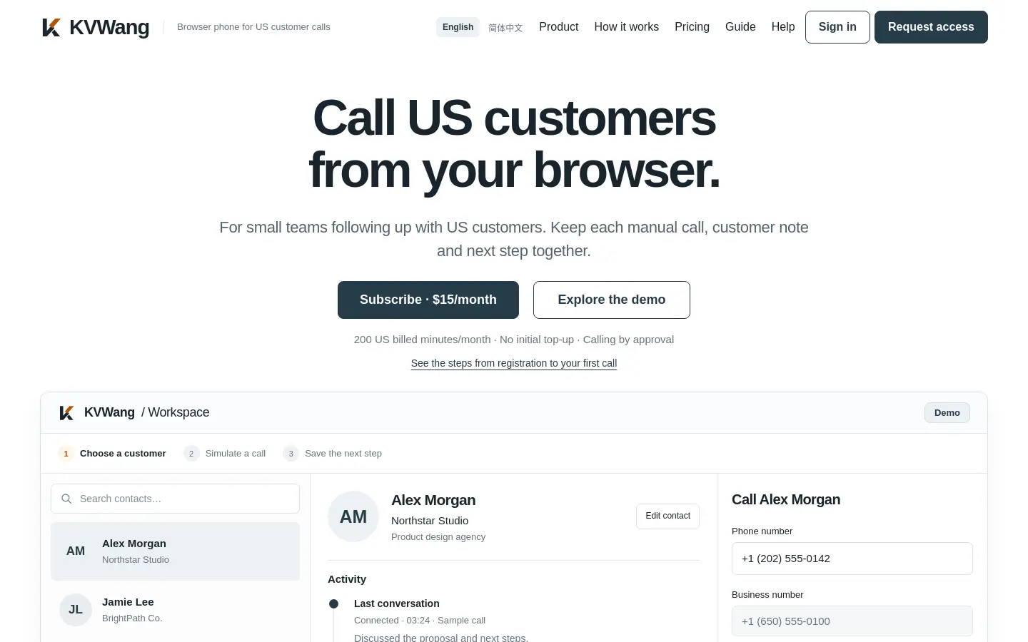 KVWang website