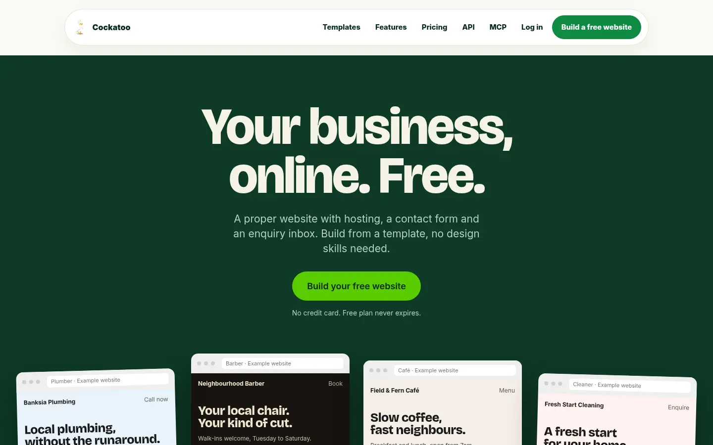 Cockatoo website