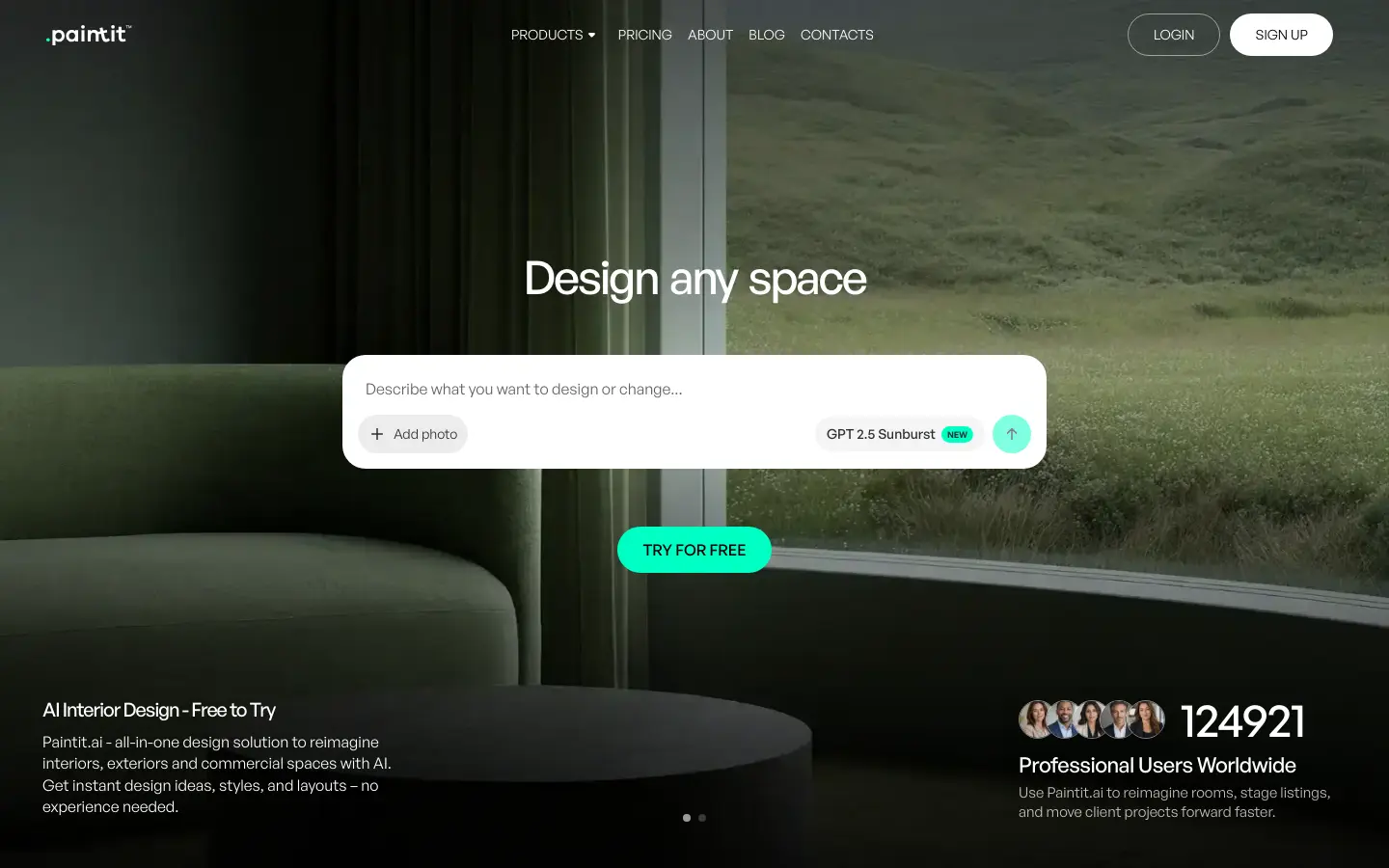 Paintit.ai website