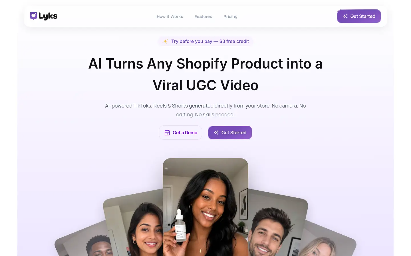 Lyks.ai website