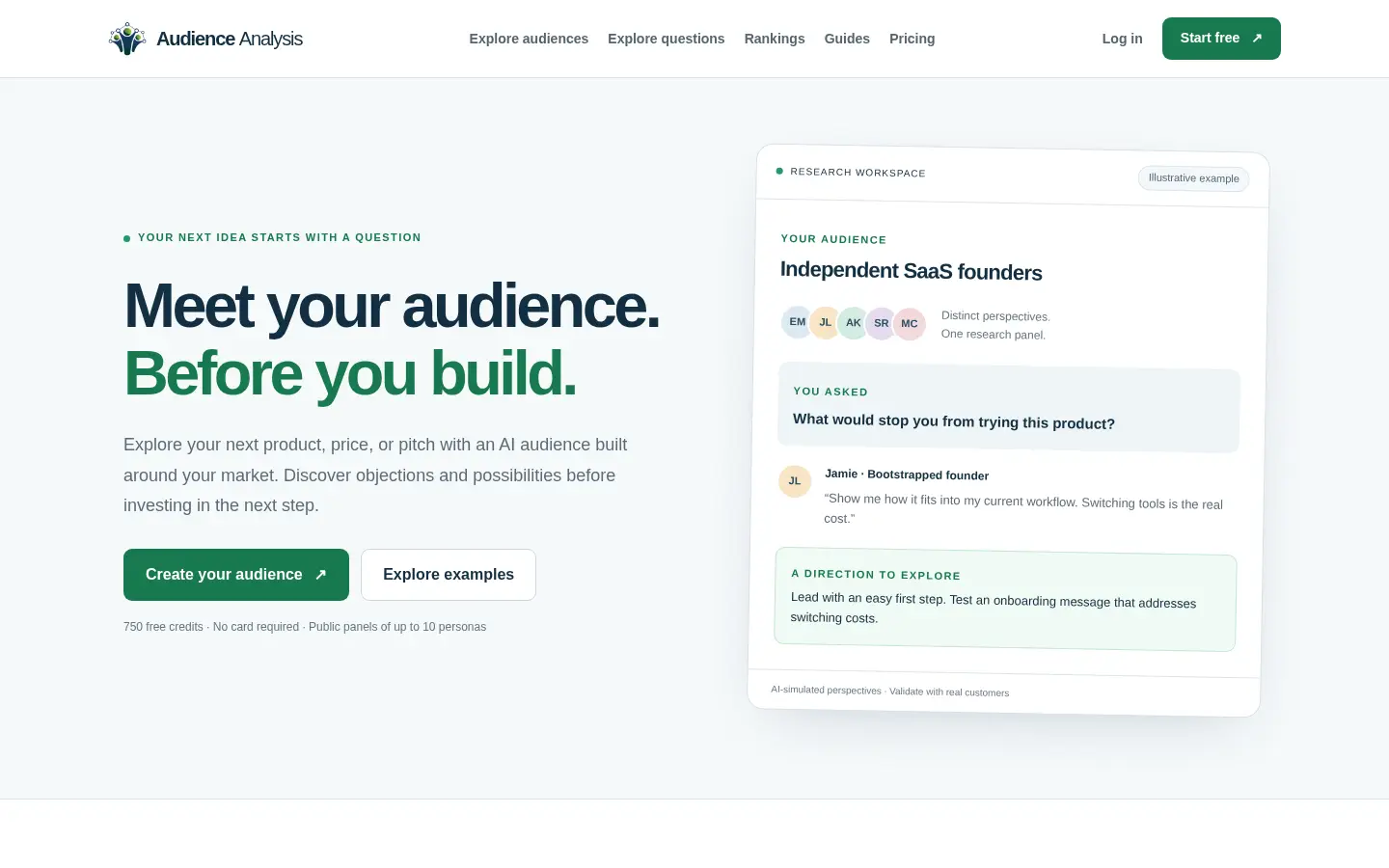 Audience Analysis website